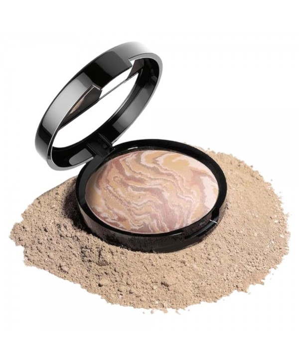Titanium Dioxide & Mica Free Aloe Vera Powder Foundation - Light Gold